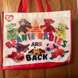 Two beanie baby totes